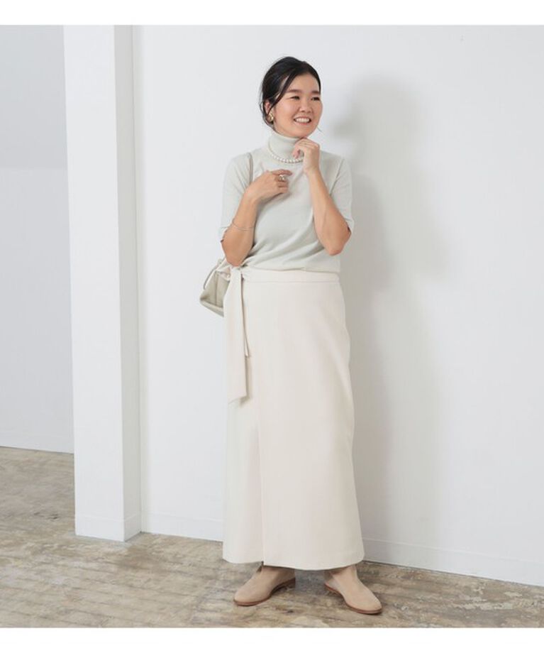 Demi-Luxe BEAMS 「LEE × Demi-Luxe BEAMS / ラップ ロングスカート .M」|スカート|
