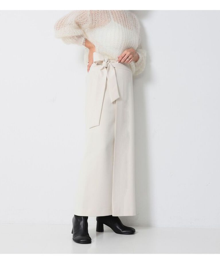 Demi-Luxe BEAMS 「LEE × Demi-Luxe BEAMS / ラップ ロングスカート .M」|スカート|
