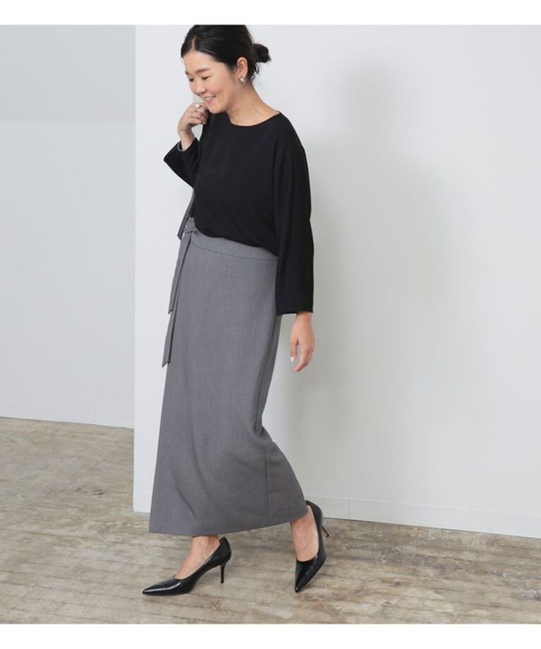 Demi-Luxe BEAMS 「LEE × Demi-Luxe BEAMS / ラップ ロングスカート .M」|スカート|