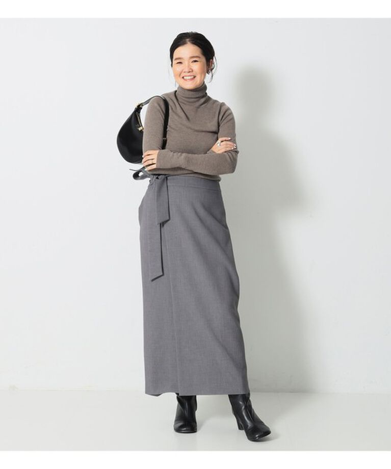 Demi-Luxe BEAMS 「LEE × Demi-Luxe BEAMS / ラップ ロングスカート .M」|スカート|