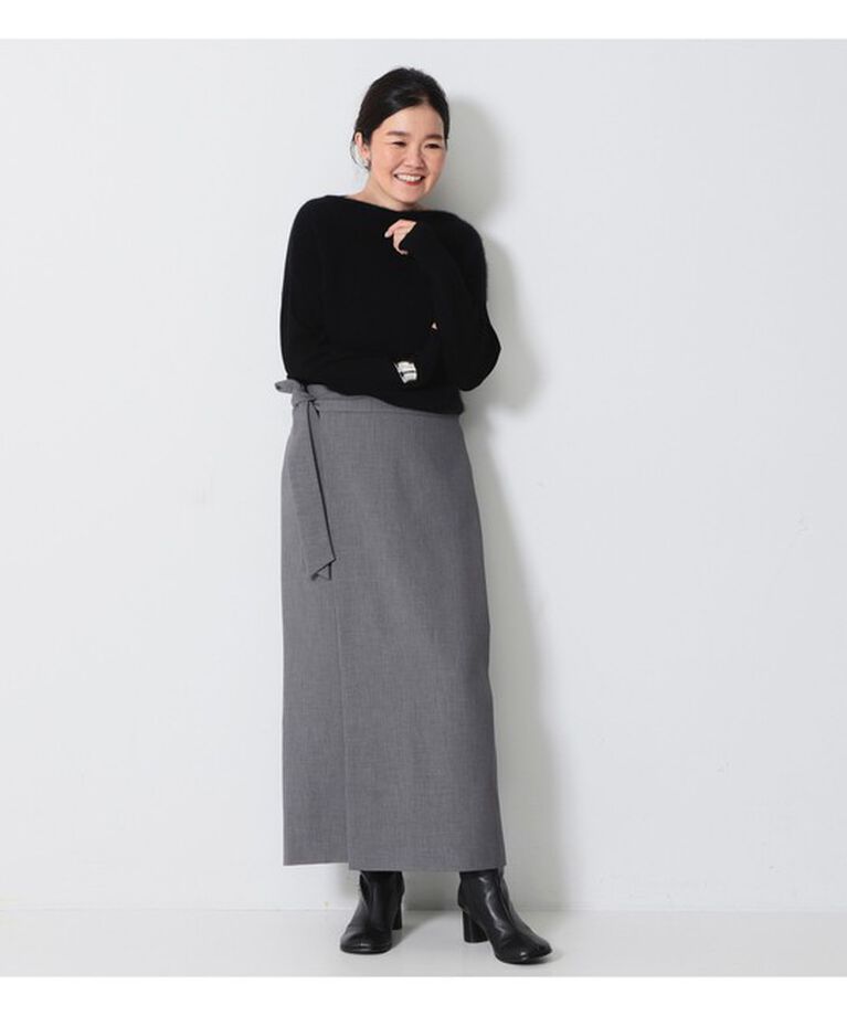 Demi-Luxe BEAMS 「LEE × Demi-Luxe BEAMS / ラップ ロングスカート .M」|スカート|