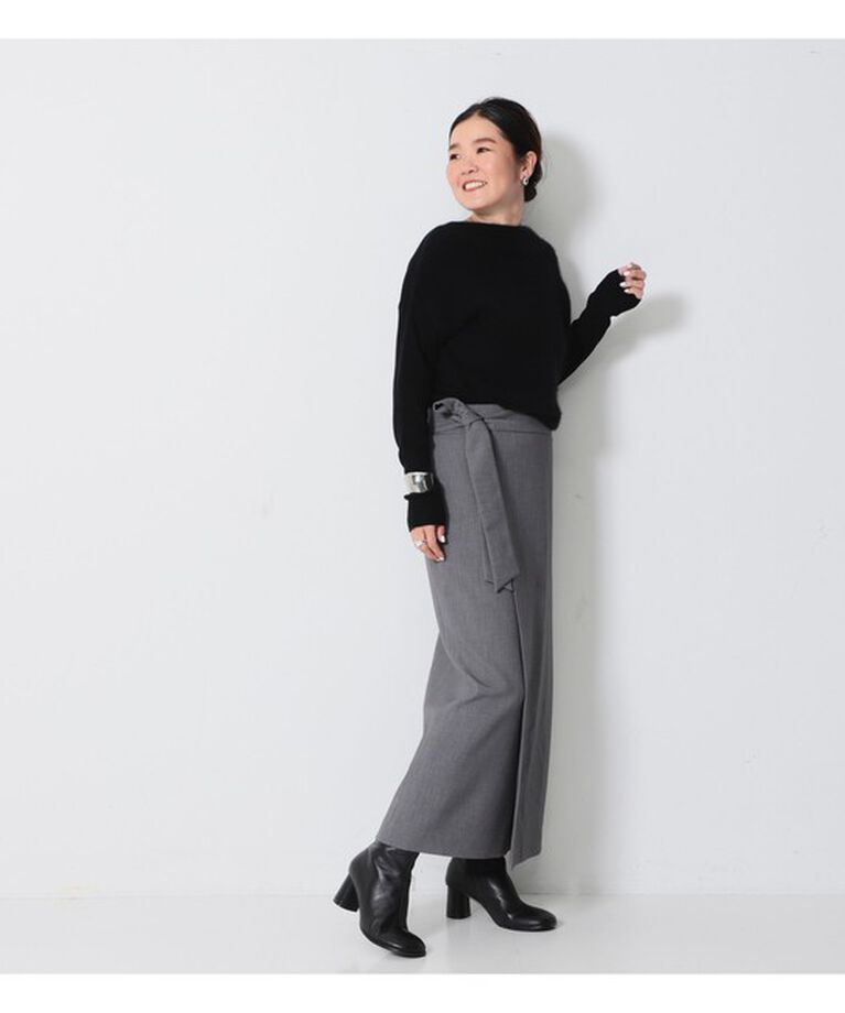 Demi-Luxe BEAMS 「LEE × Demi-Luxe BEAMS / ラップ ロングスカート .M」|スカート|
