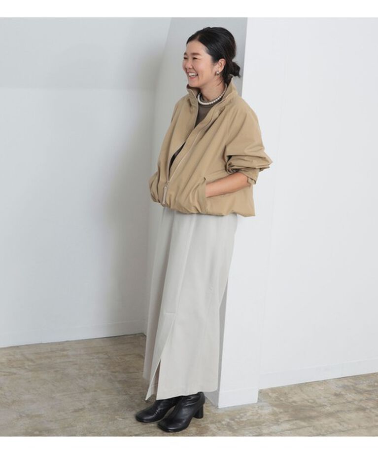 Demi-Luxe BEAMS 「LEE × Demi-Luxe BEAMS / オーバースタンドブルゾン.M」|ブルゾン・スタジャン|