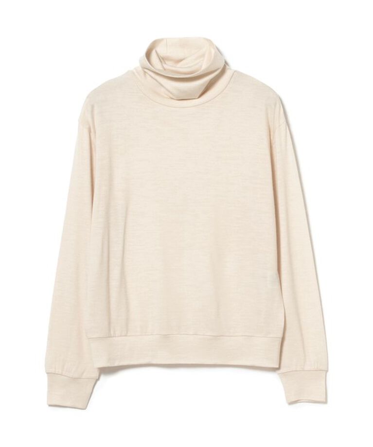 Demi-Luxe BEAMS 「SLOANE / ウール 天竺 タートルネック ニットTシャツ」|Tシャツ・カットソー|