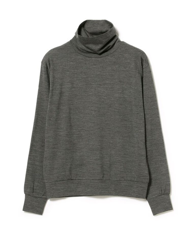 Demi-Luxe BEAMS 「SLOANE / ウール 天竺 タートルネック ニットTシャツ」|Tシャツ・カットソー|