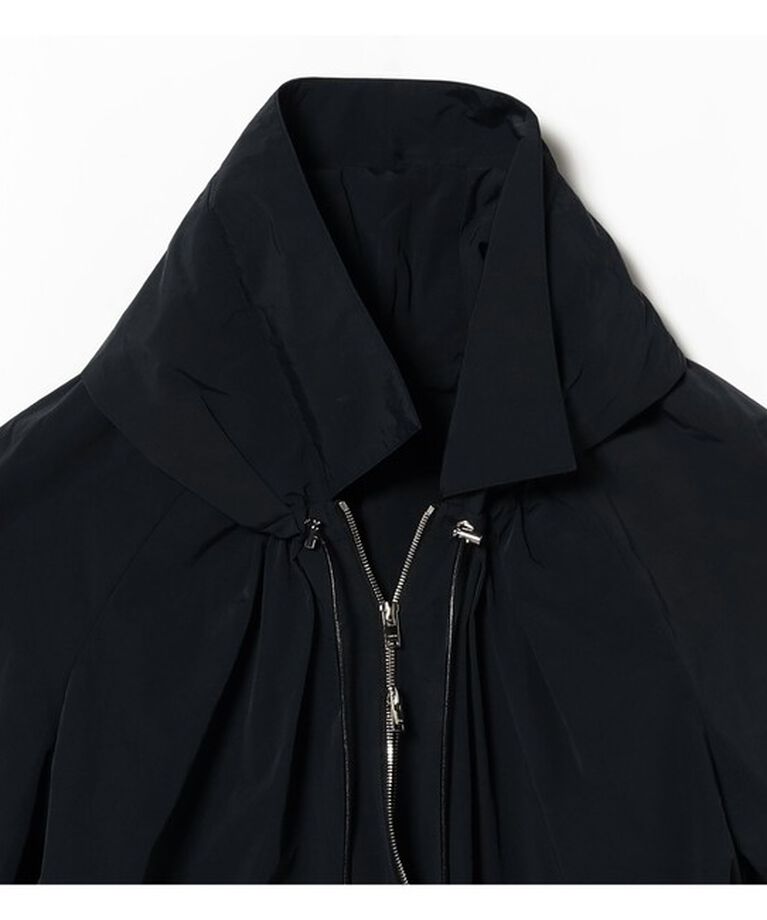 Demi-Luxe BEAMS 「CINOH / マット ナイロン フーディーブルゾン」|ブルゾン・スタジャン|