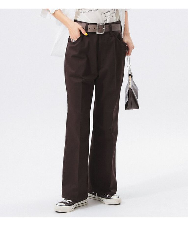 BEAMSBOY「【別注】DICKIES / ワーク フレア パンツ」|チノ|