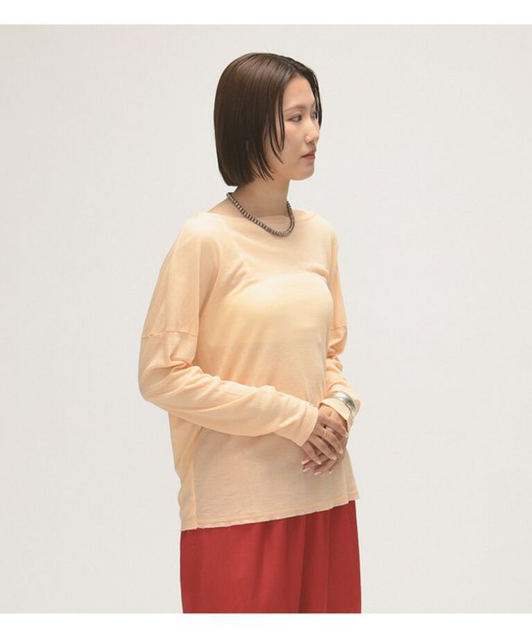 BEAMSBOY「maturely / カシュクール ストラップ ロング スリーブ」|Tシャツ・カットソー|