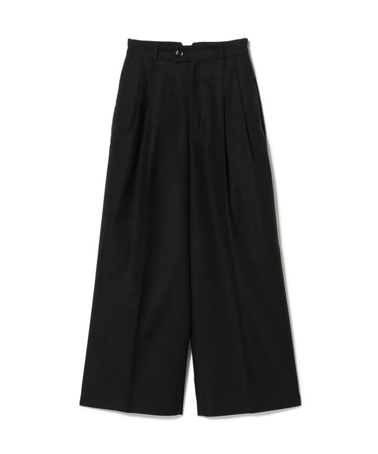 Ray BEAMS 「2タック ワイド パンツ」|スラックス|