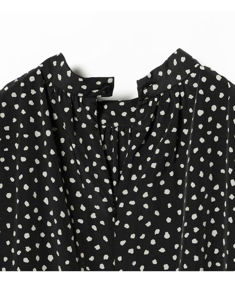 Demi-Luxe BEAMS 「変形ドット ティアードワンピース」|ワンピース|
