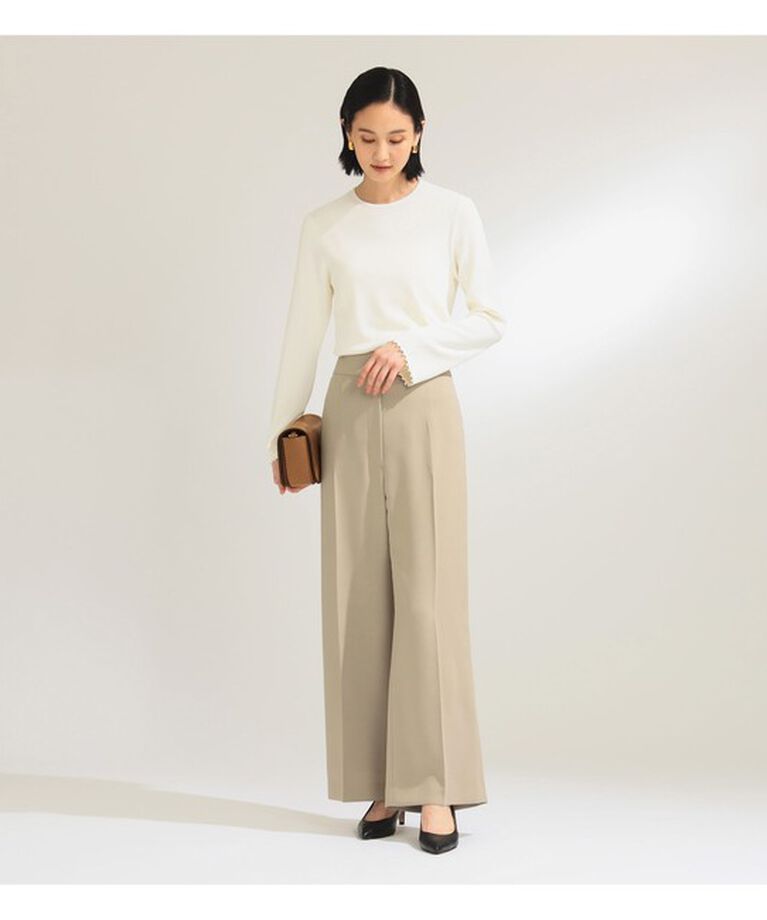 Demi-Luxe BEAMS 「アセテート ナイロン パール プルオーバー」|ニット・セーター|