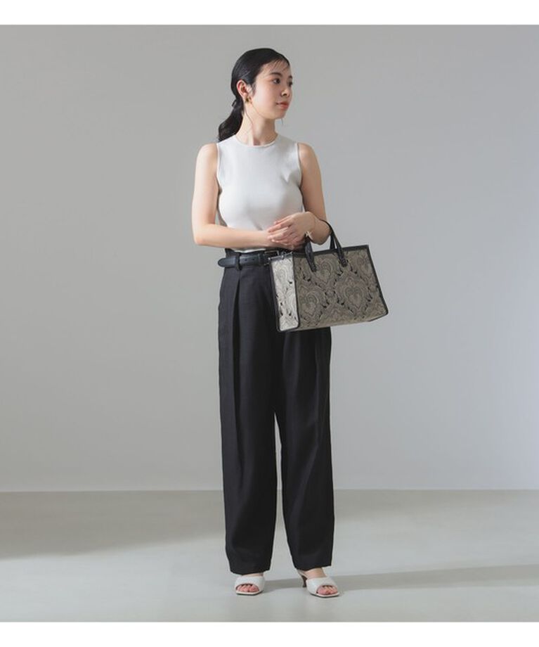 Demi-Luxe BEAMS 「コットン 16ゲージ ノースリーブ プルオーバー」|ニット・セーター|