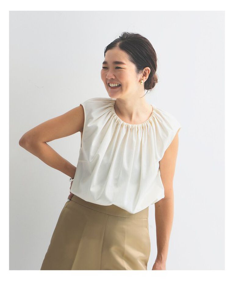 Demi-Luxe BEAMS 「グロス トップス .M」|シャツ・ブラウス|CREAM