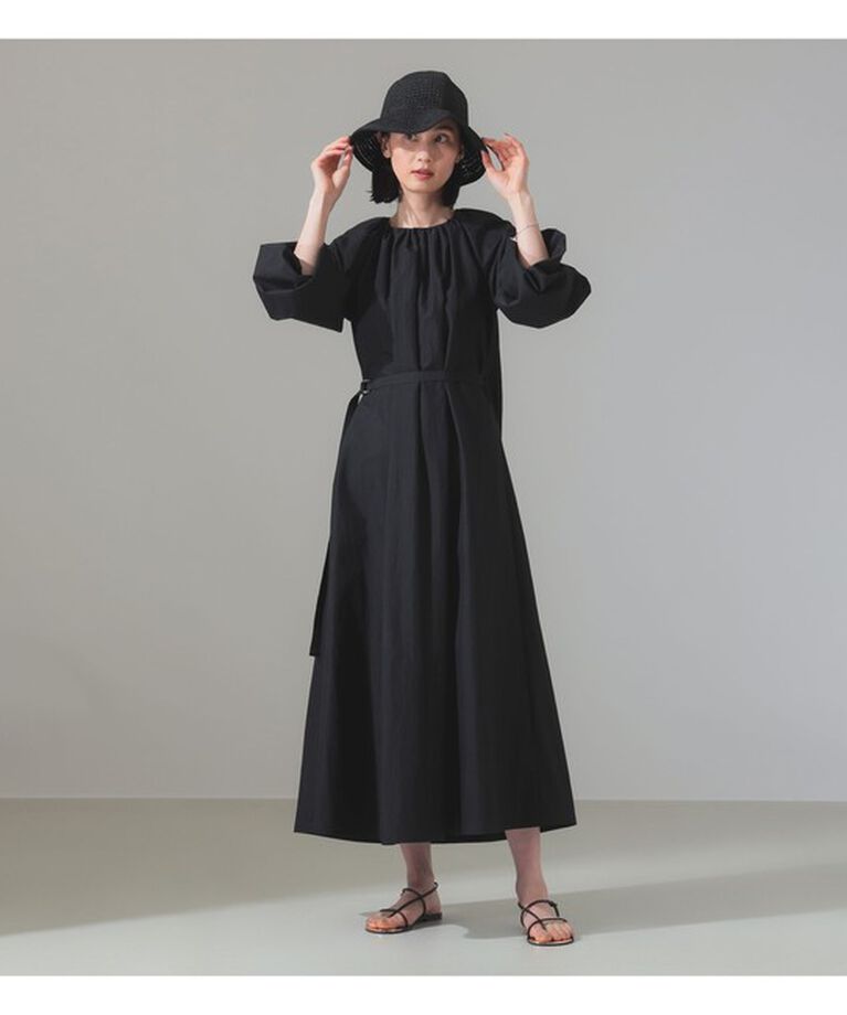 Demi-Luxe BEAMS 「AK+1 / ネックギャザー ワンピース」|ワンピース|