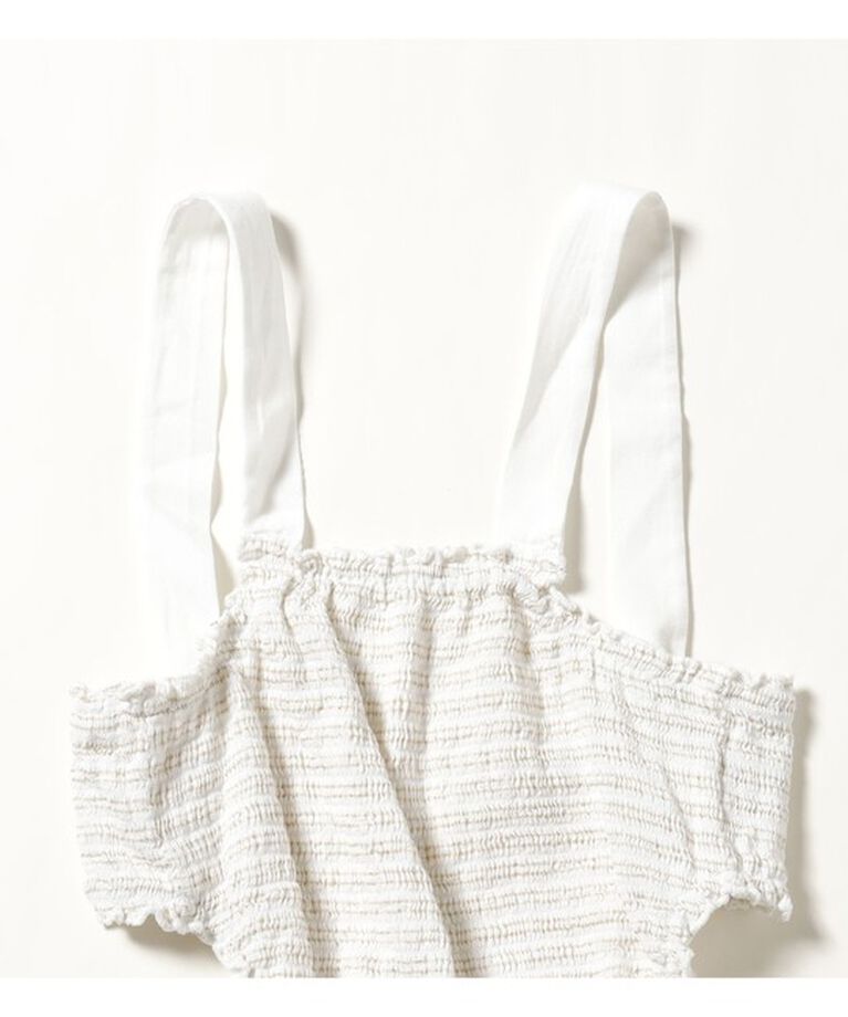 Ray BEAMS 「ELINA LEBESSI / MINI TIED SMOKED TOP」|その他|