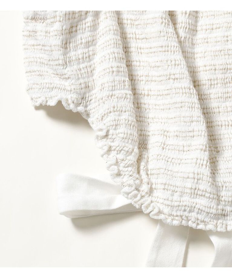 Ray BEAMS 「ELINA LEBESSI / MINI TIED SMOKED TOP」|その他|