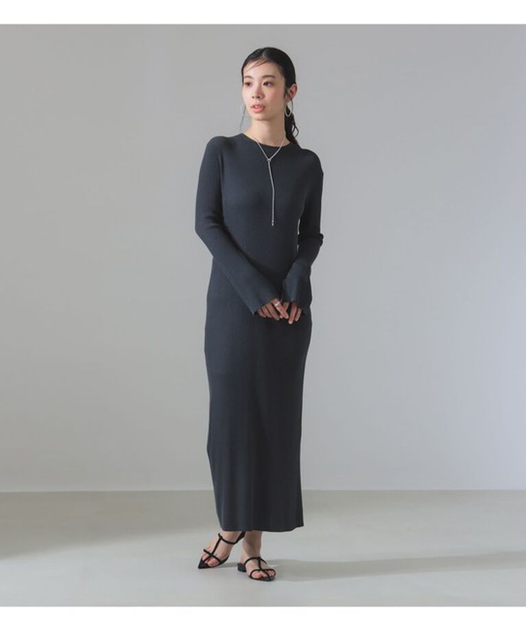 Demi-Luxe BEAMS 「コットンアセテート フレアスリーブ ワンピース」|ワンピース|