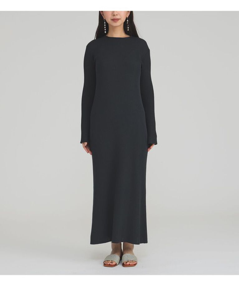 Demi-Luxe BEAMS 「コットンアセテート フレアスリーブ ワンピース」|ワンピース|