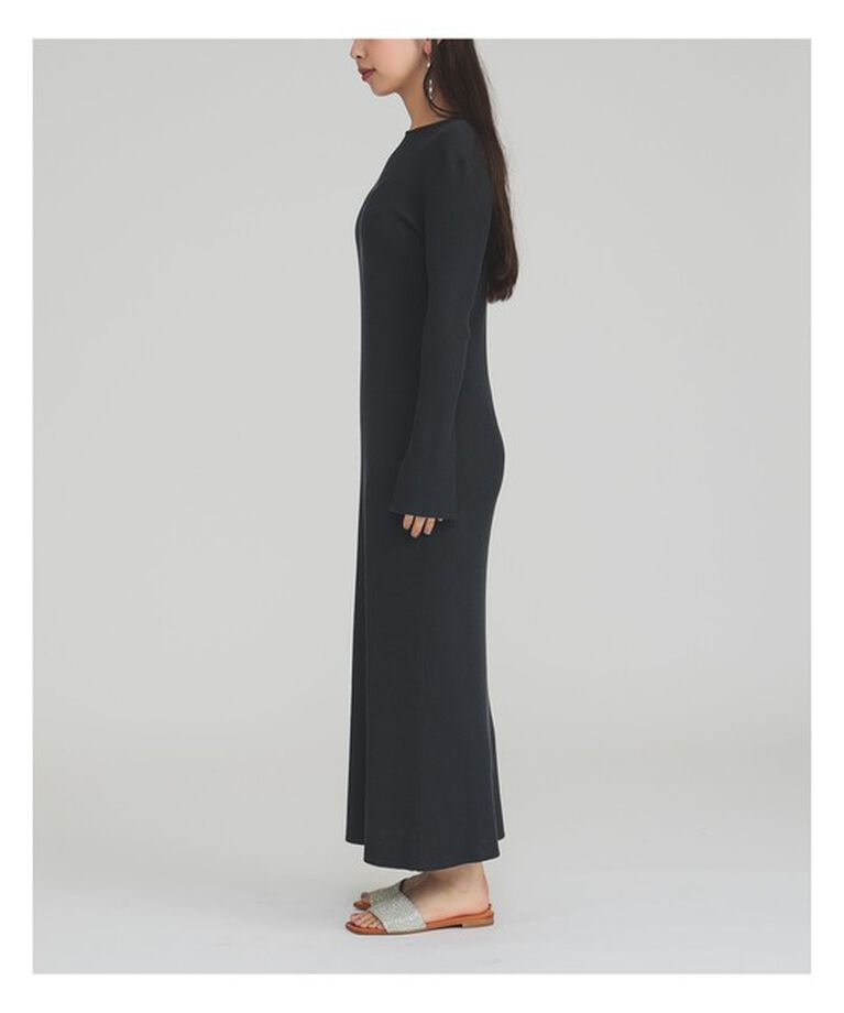 Demi-Luxe BEAMS 「コットンアセテート フレアスリーブ ワンピース」|ワンピース|