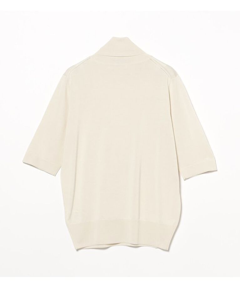 Demi-Luxe BEAMS 「シルク ハーフスリーブ タートルネック ニット」|ニット・セーター|