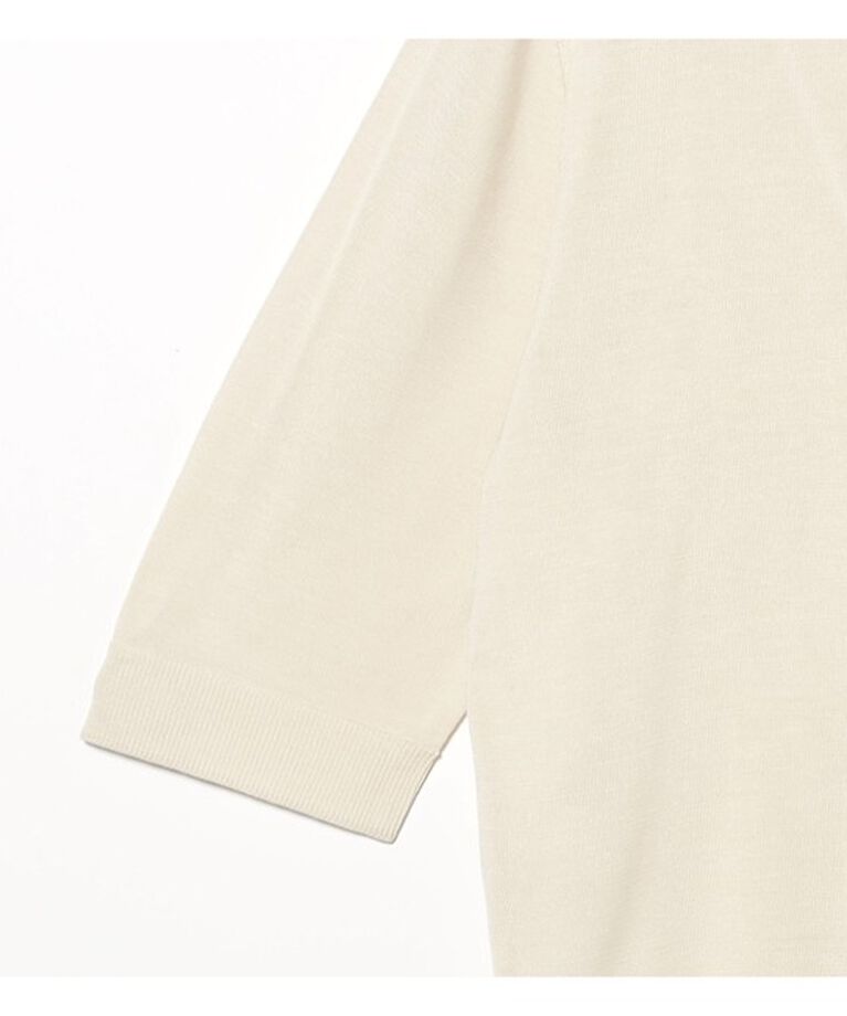 Demi-Luxe BEAMS 「シルク ハーフスリーブ タートルネック ニット」|ニット・セーター|