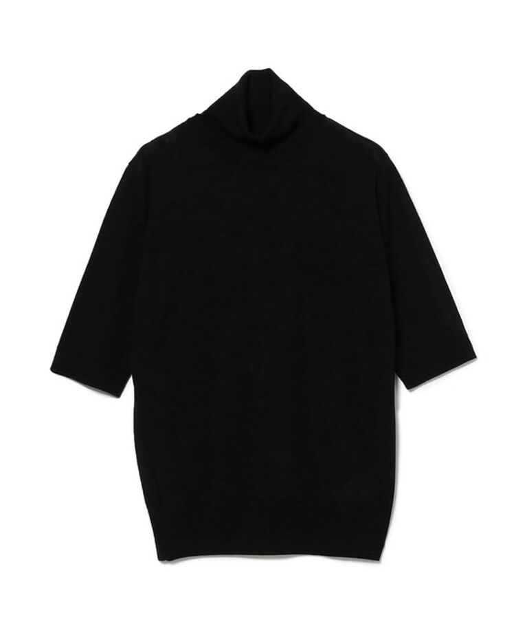 Demi-Luxe BEAMS 「シルク ハーフスリーブ タートルネック ニット」|ニット・セーター|