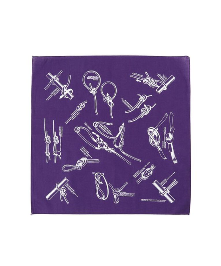 BEAMS「The Printed Image / BANDANA」|その他|KNOTS_PURPLE