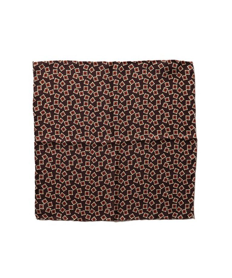 BEAMS「BEAMS PLUS / Pocket Chief Square Fine Pattern Print」|ハンカチ|