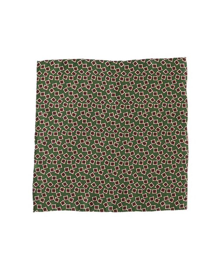 BEAMS「BEAMS PLUS / Pocket Chief Square Fine Pattern Print」|ハンカチ|