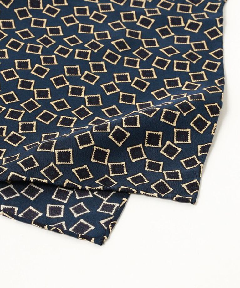 BEAMS「BEAMS PLUS / Pocket Chief Square Fine Pattern Print」|ハンカチ|