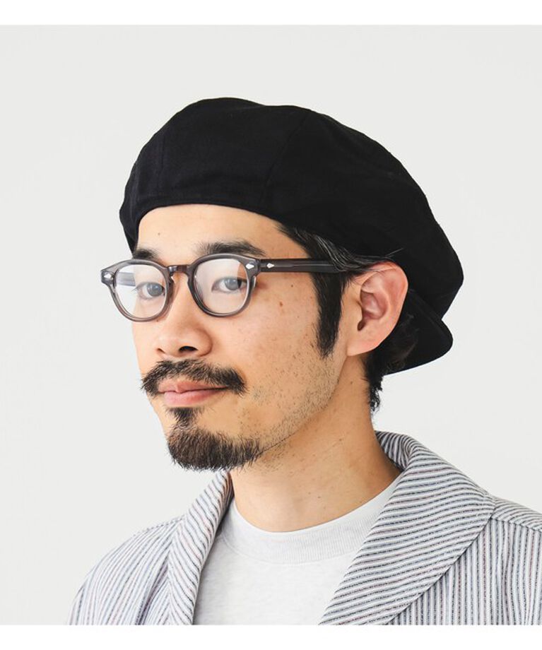 BEAMS「BEAMS PLUS / スエード バイザー リネン キャスケット」|その他|