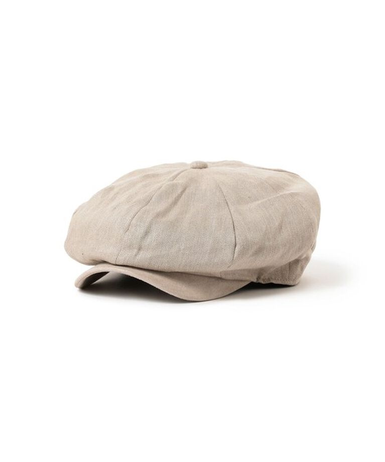 BEAMS「BEAMS PLUS / スエード バイザー リネン キャスケット」|その他|BEIGE