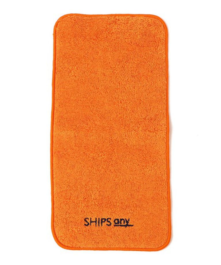 SHIPS any「SHIPS any: 今治 パイル ハンドタオル」|ハンカチ|オレンジ
