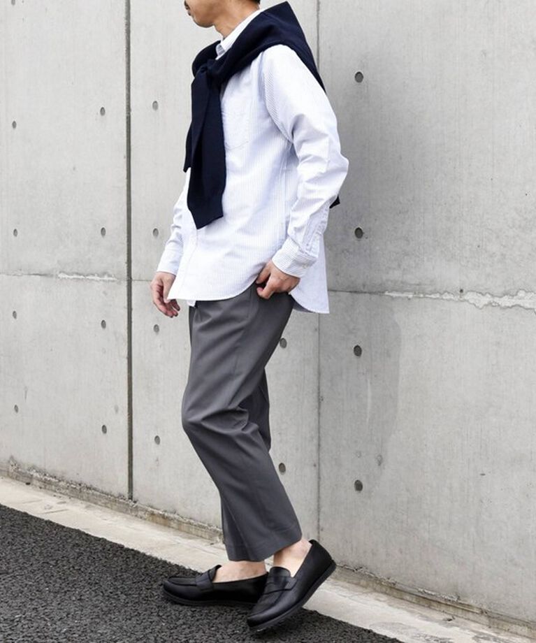 SHIPS any「SHIPS any: COOLMAX（R) アンクル テーパード パンツ ＜セットアップ対応＞◇」|スラックス|