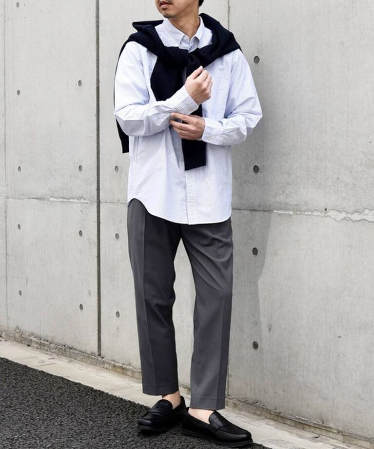 SHIPS any「SHIPS any: COOLMAX（R) アンクル テーパード パンツ ＜セットアップ対応＞◇」|スラックス|