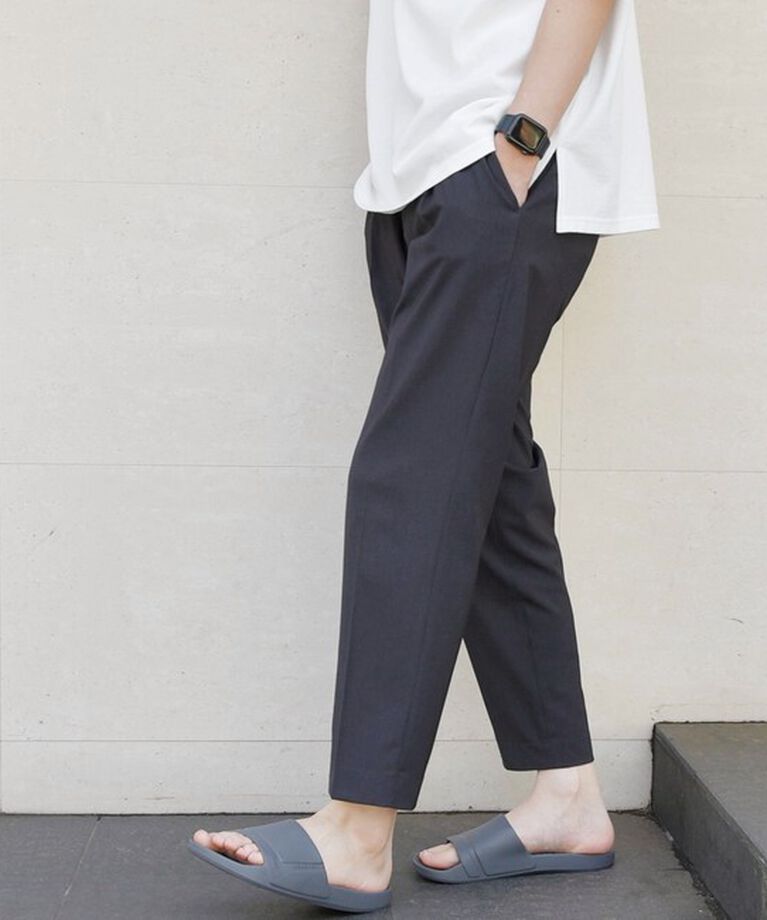 SHIPS any「SHIPS any: COOLMAX（R) アンクル テーパード パンツ ＜セットアップ対応＞◇」|スラックス|