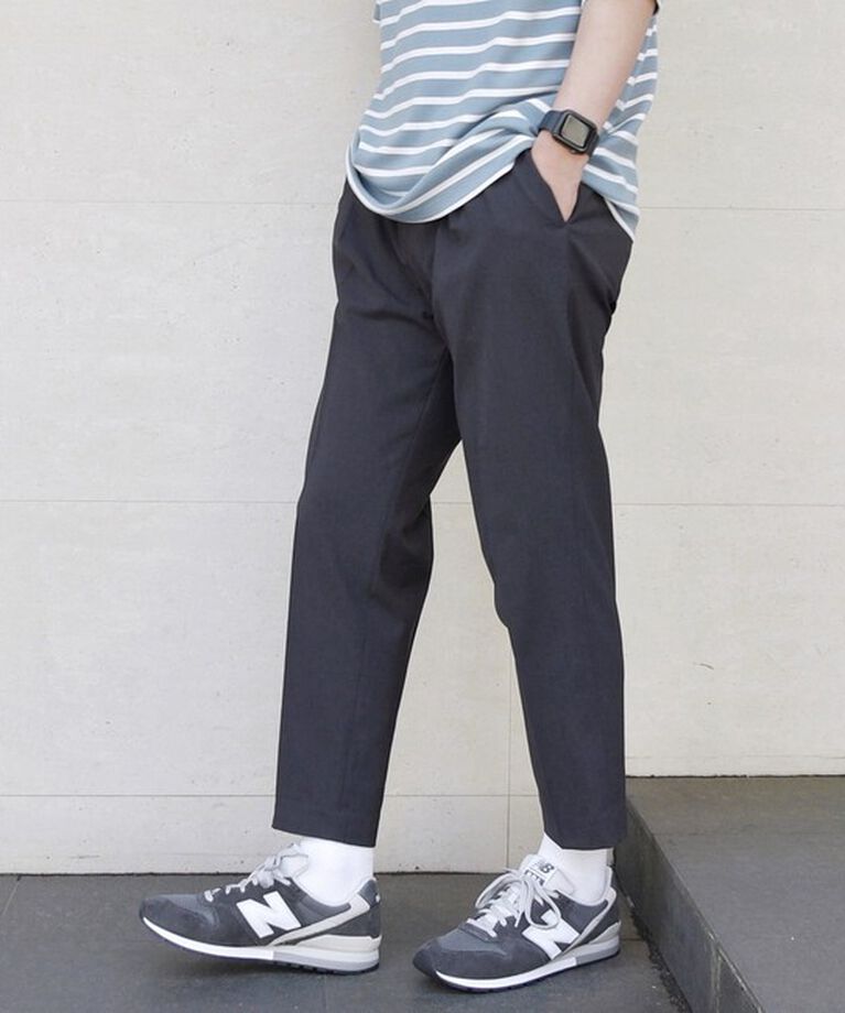 SHIPS any「SHIPS any: COOLMAX（R) アンクル テーパード パンツ ＜セットアップ対応＞◇」|スラックス|