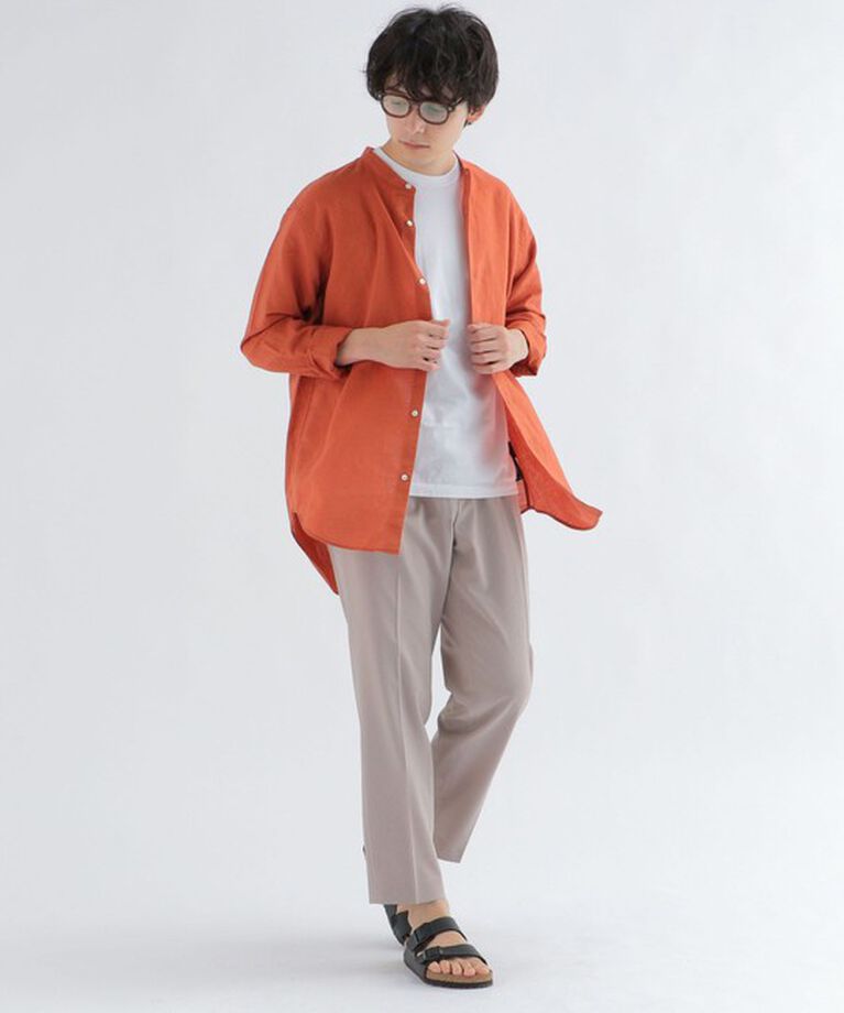 SHIPS any「SHIPS any: COOLMAX（R) アンクル テーパード パンツ ＜セットアップ対応＞◇」|スラックス|