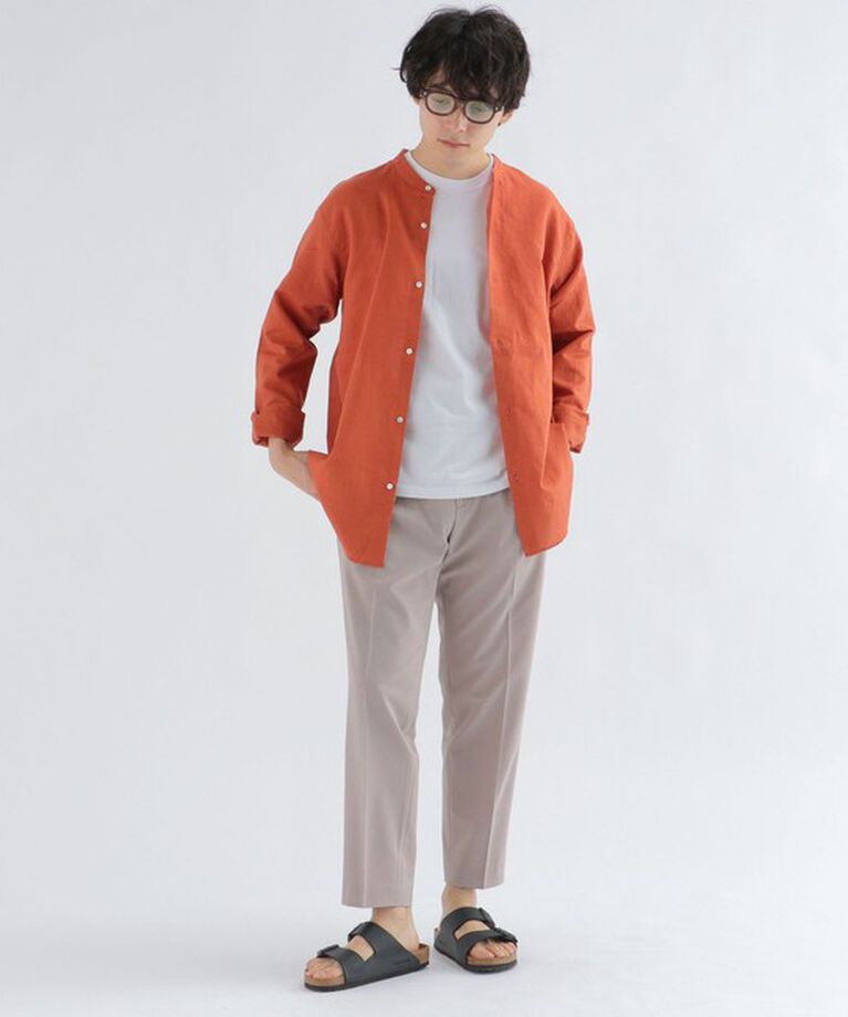 SHIPS any「SHIPS any: COOLMAX（R) アンクル テーパード パンツ ＜セットアップ対応＞◇」|スラックス|