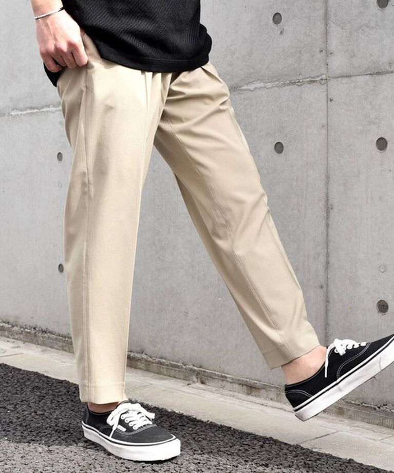 SHIPS any「SHIPS any: COOLMAX（R) アンクル テーパード パンツ ＜セットアップ対応＞◇」|スラックス|