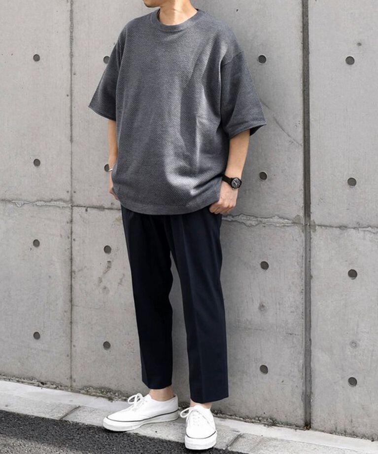 SHIPS any「SHIPS any: COOLMAX（R) アンクル テーパード パンツ ＜セットアップ対応＞◇」|スラックス|