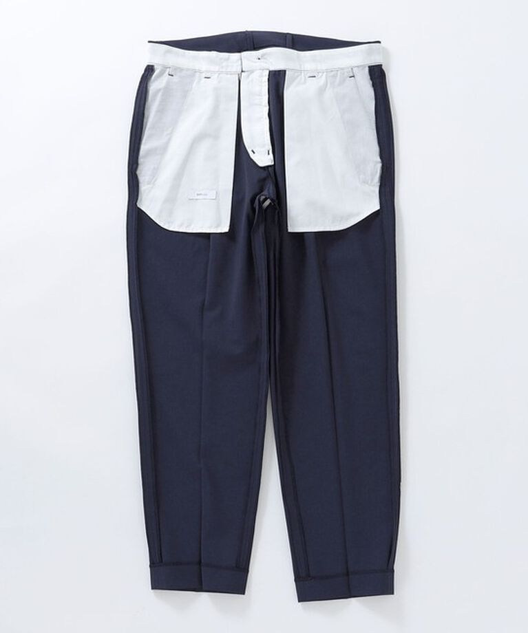 SHIPS any「SHIPS any: COOLMAX（R) アンクル テーパード パンツ ＜セットアップ対応＞◇」|スラックス|
