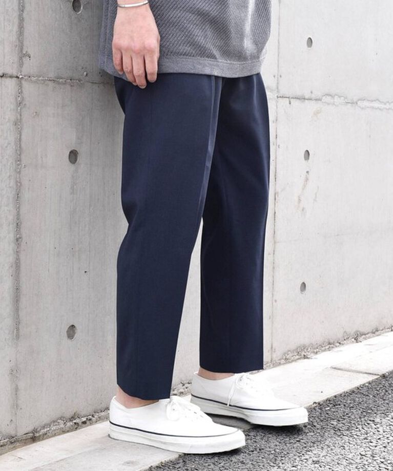 SHIPS any「SHIPS any: COOLMAX（R) アンクル テーパード パンツ ＜セットアップ対応＞◇」|スラックス|
