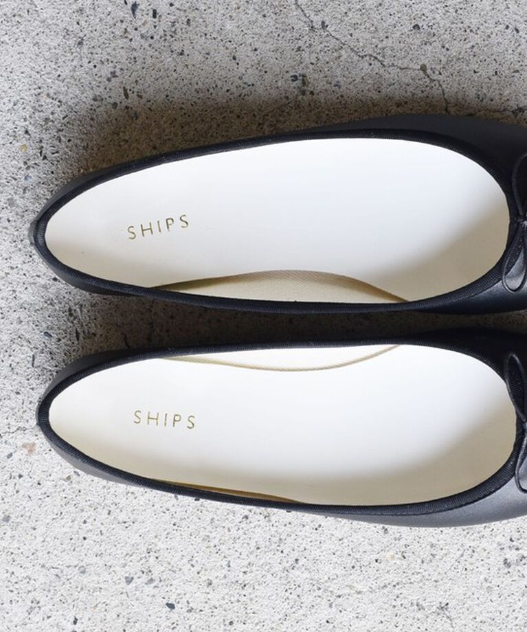 SHIPS for women「レザー バレエ シューズ」|バレエシューズ|