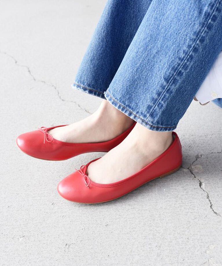 SHIPS for women「レザー バレエ シューズ」|バレエシューズ|
