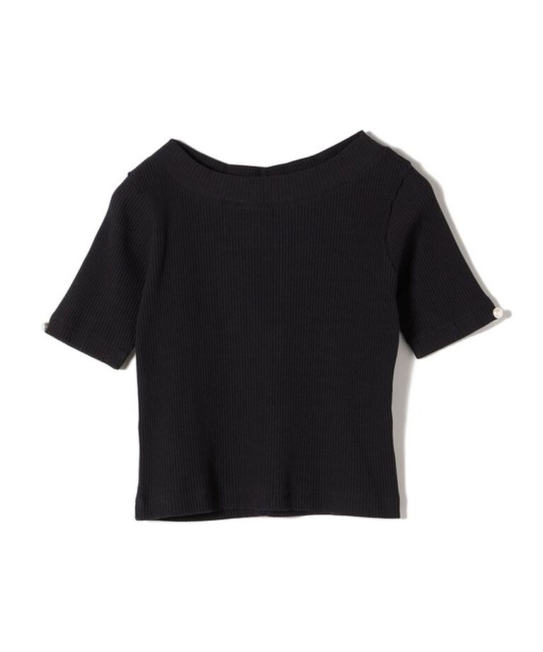 SHIPS for women「*オーガニックコットン バック クロス リブ トップス◇」|Tシャツ・カットソー|