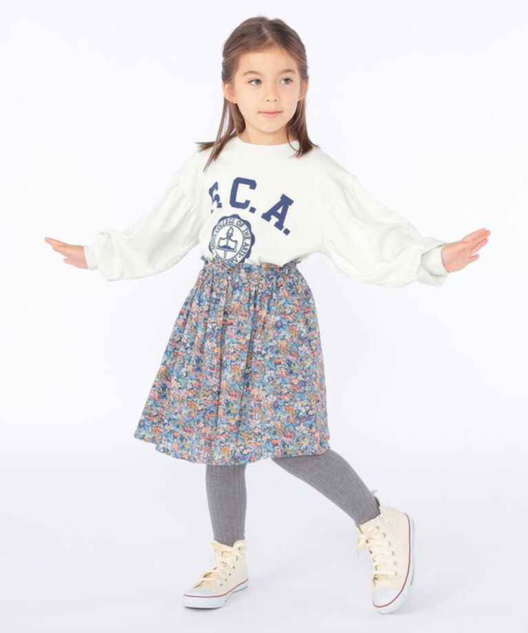 SHIPS KIDS「SHIPS KIDS:100～130cm / リバティ スカート」|フレア|