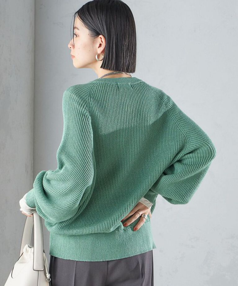 SHIPS for women「〈手洗い可能〉ペーパー コットン カーディガン ◇」|カーディガン|