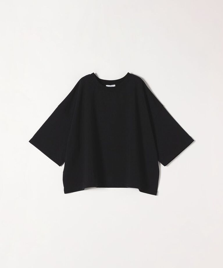 SHIPS any「SHIPS any:〈洗濯機可能〉インレイ ハーフスリーブ ショートTEE」|Tシャツ・カットソー|