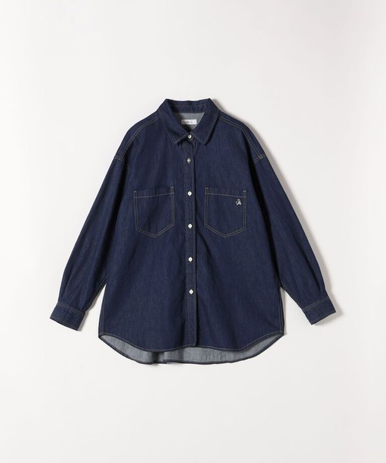 SHIPS any「SHIPS any: デニム ポケット シャツ［SHIPS any DENIM］」|シャツ・ブラウス|